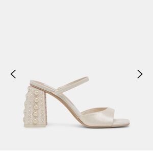 Dolce Vita Jemmy Pearl Heels Vanilla Silk
